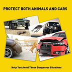Deer Warning Whistles for Vehicles, 8 Pack, Speed-Activated, Adhesive Mount