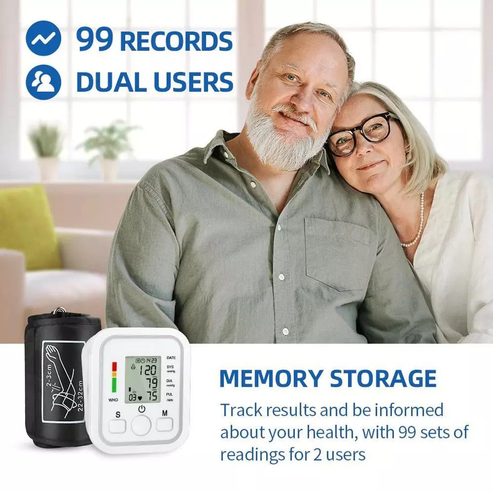 Digital blood pressure monitor – fully automatic with Intellisense technology and memory function