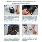 Digital blood pressure monitor – fully automatic with Intellisense technology and memory function