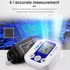 Digital blood pressure monitor – fully automatic with Intellisense technology and memory function