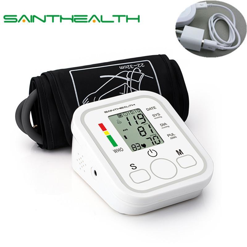 Digital Blood Pressure Monitor – Wrist-Worn with LCD Display