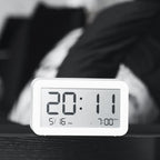 Digital Multi-Function Clock with Temperature and Date Display