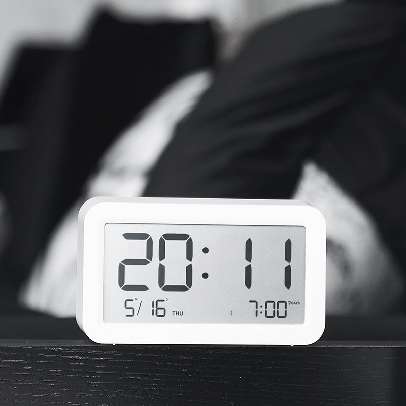 Digital Multi-Function Clock with Temperature and Date Display