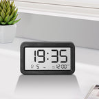 Digital Multi-Function Clock with Temperature and Date Display