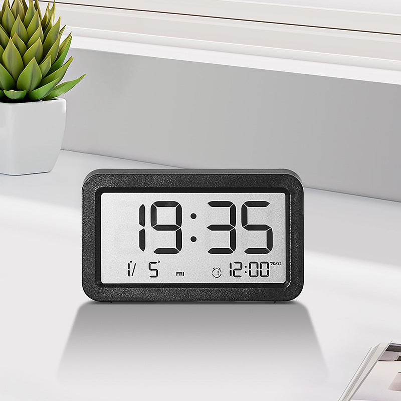 Digital Multi-Function Clock with Temperature and Date Display