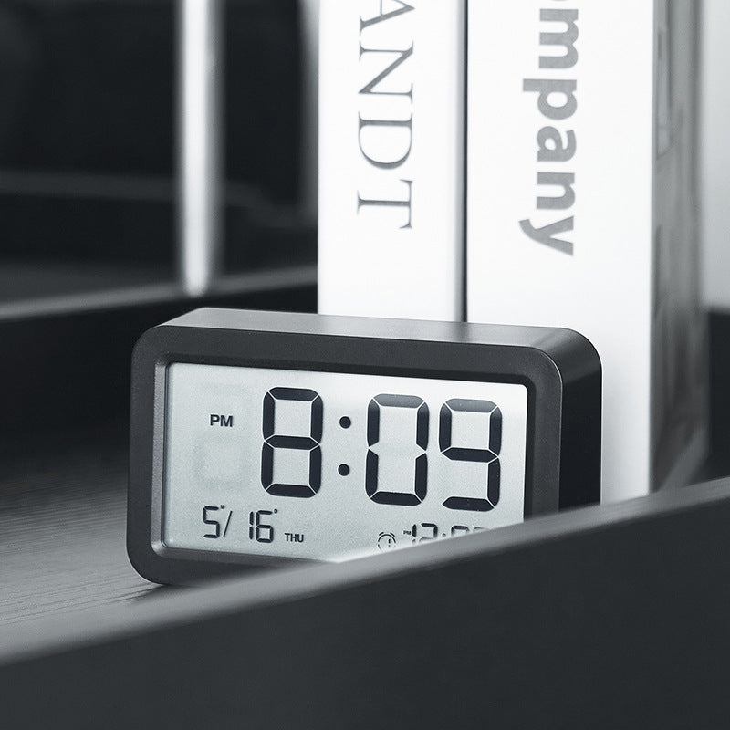 Digital Multi-Function Clock with Temperature and Date Display