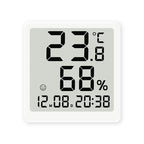 Digital thermohygrometer with accurate display