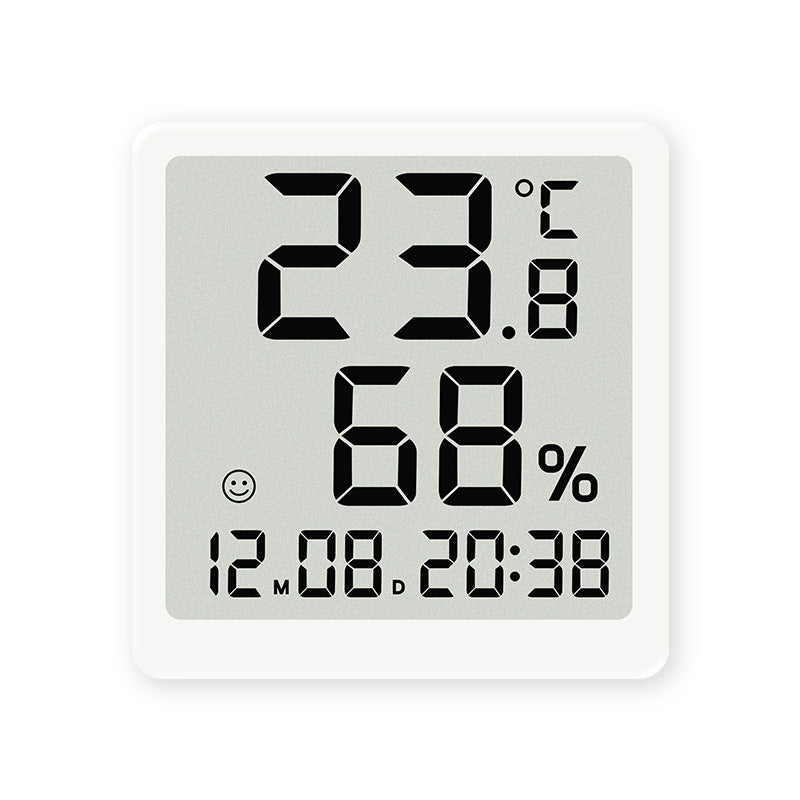 Digital thermohygrometer with accurate display