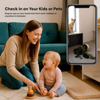 Discreet Wireless Camera with 1080P HD & Audio for Monitoring