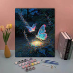 DIY Butterfly Paint by Numbers Kit