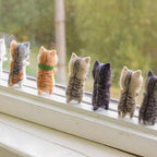 DIY Cat Wool Felt Craft Kit for Cat Lovers