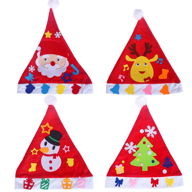 DIY Christmas Hat Craft Kit for Kids