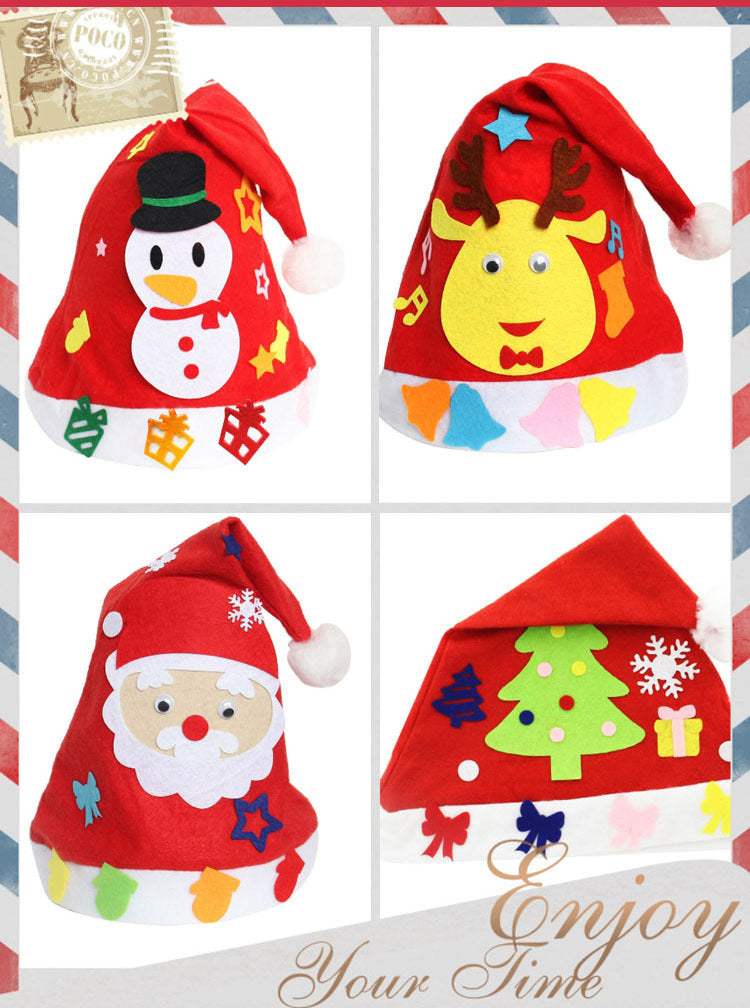 DIY Christmas Hat Craft Kit for Kids
