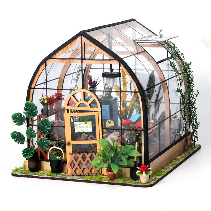 DIY Dream Home Miniature Wooden Dolls' House Kit