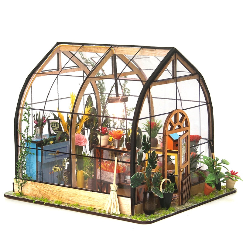 DIY Dream Home Miniature Wooden Dolls' House Kit