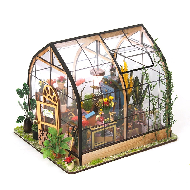 DIY Dream Home Miniature Wooden Dolls' House Kit