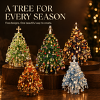 DIY Lighted Seasonal Tabletop Tree Kit