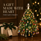 DIY Lighted Seasonal Tabletop Tree Kit