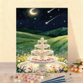 DIY Watercolour Fountain Paint by Numbers Kit