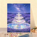 DIY Watercolour Fountain Paint by Numbers Kit