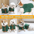 Dog Drying Coat for Comfort & Quick Drying