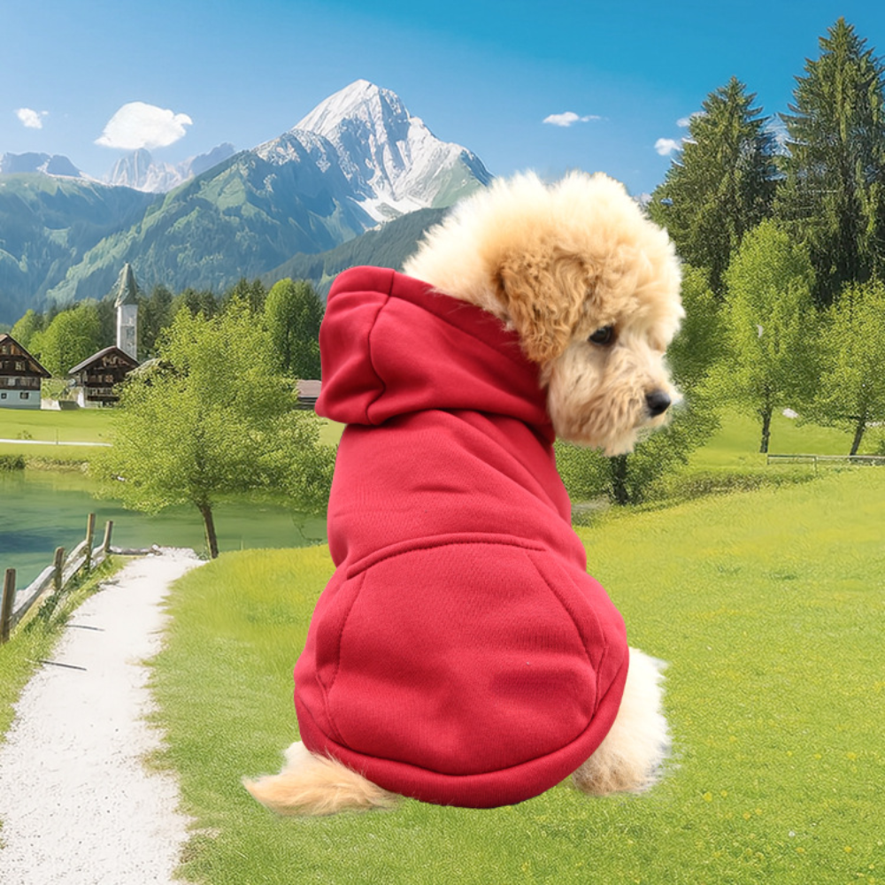Dog Halloween Costume Fleece Dinosaur Hoodie – Warm Pet Outfit