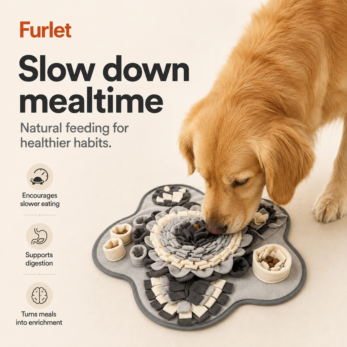Interactive Dog Snuffle Mat