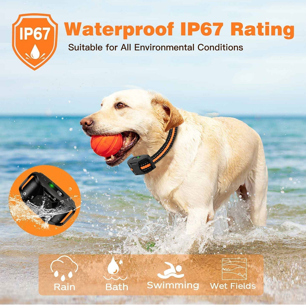 Dog Training E-Collar with Waterproof Long-Range Remote