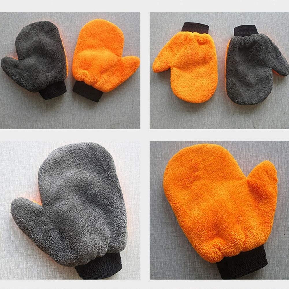 Double-Sided Car Detailing Cleaning Glove