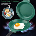 Double-sided non-stick frying pan