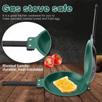 Double-sided non-stick frying pan