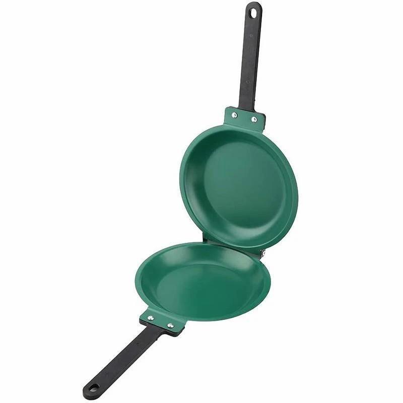 Double-sided non-stick frying pan