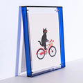 Double-Sided Transparent Acrylic Photo Frame — Display Stand for A6 to A4