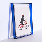 Double-Sided Transparent Acrylic Photo Frame — Display Stand for A6 to A4
