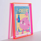 Double-Sided Transparent Acrylic Photo Frame — Display Stand for A6 to A4