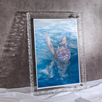 Double-Sided Transparent Acrylic Photo Frame — Display Stand for A6 to A4