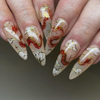 Dragon Design Press-On Nails
