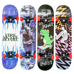 Dragon graphic trick skateboard