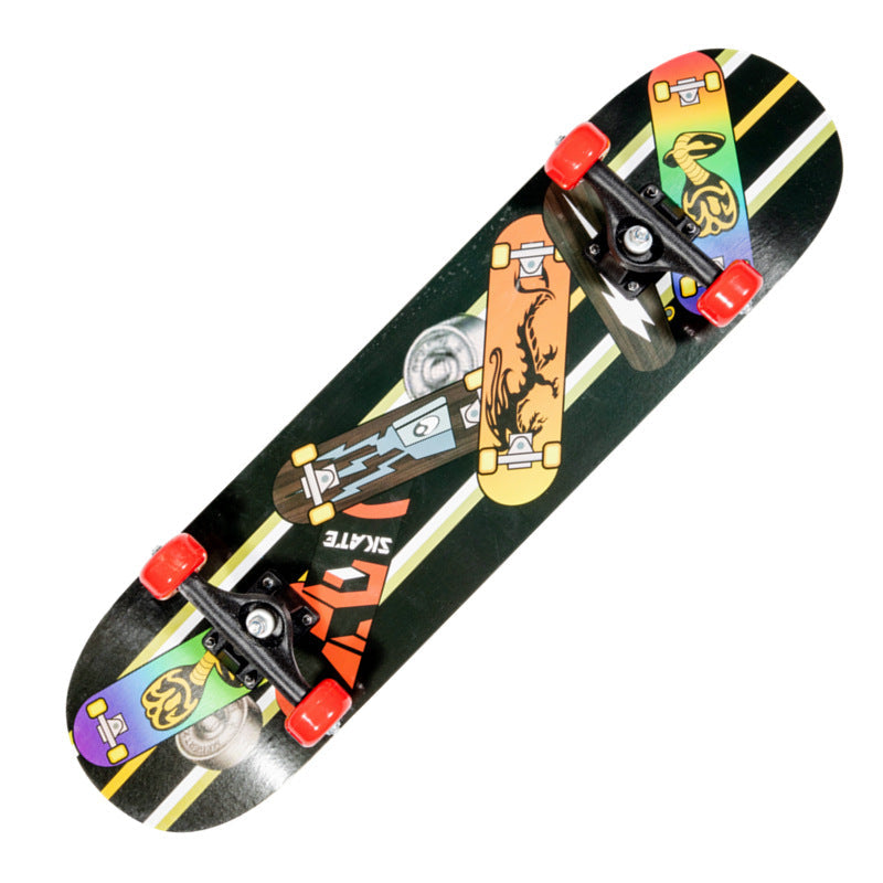 Dragon graphic trick skateboard