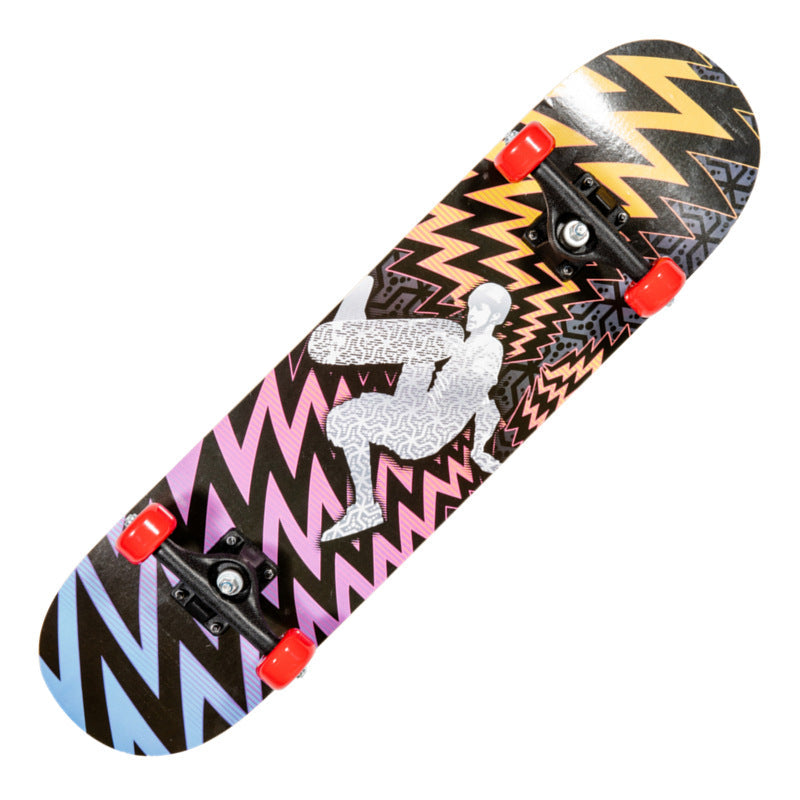 Dragon graphic trick skateboard