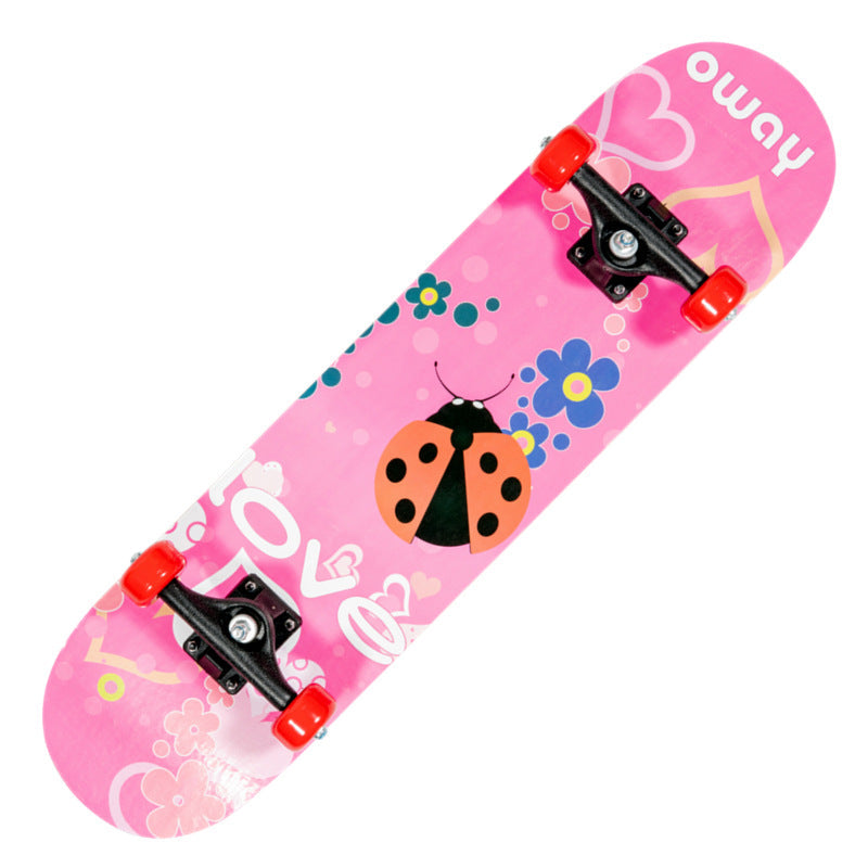 Dragon graphic trick skateboard