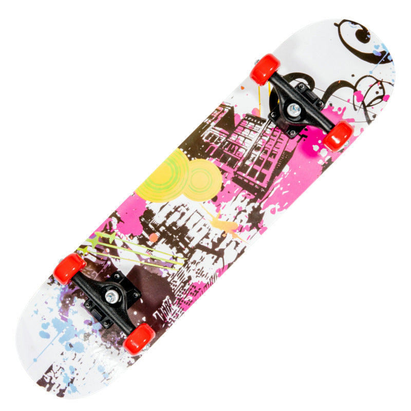 Dragon graphic trick skateboard