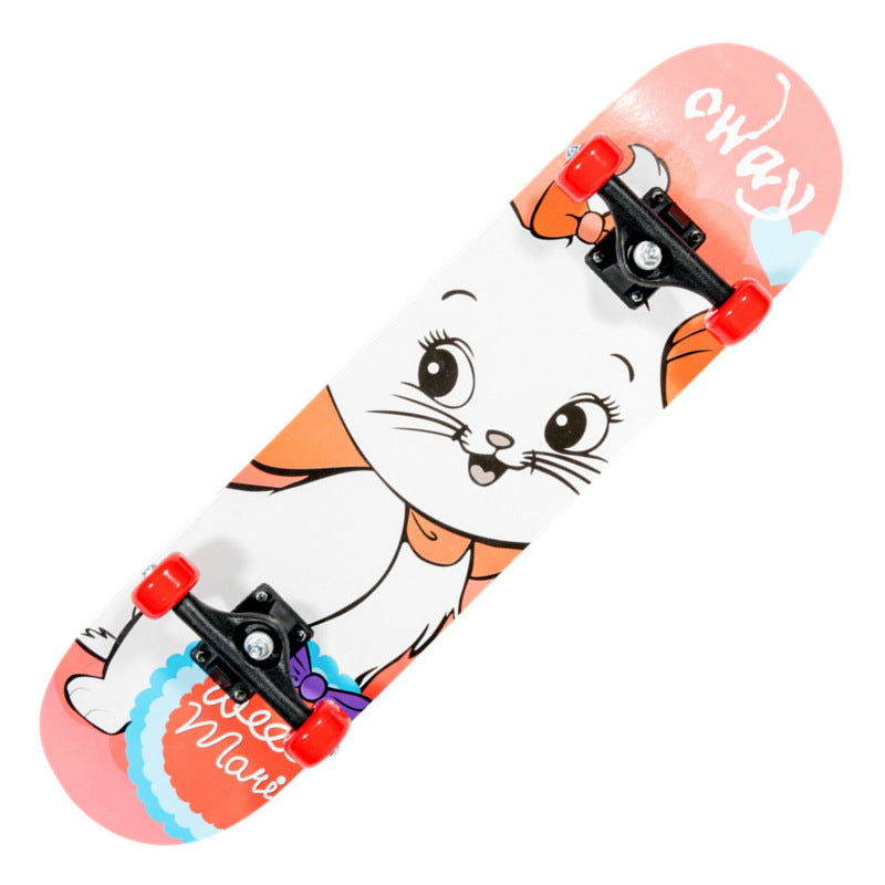 Dragon graphic trick skateboard