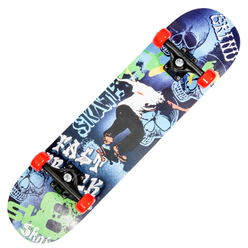 Dragon graphic trick skateboard