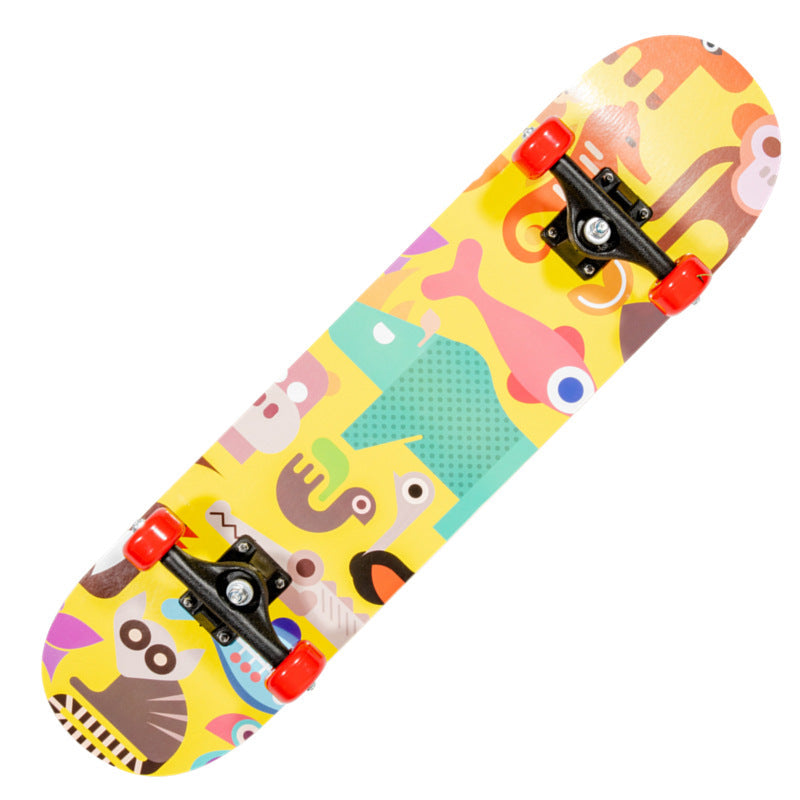 Dragon graphic trick skateboard