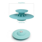Drain Stopper Silicone with Hair Strainer 4.0–5.0 cm