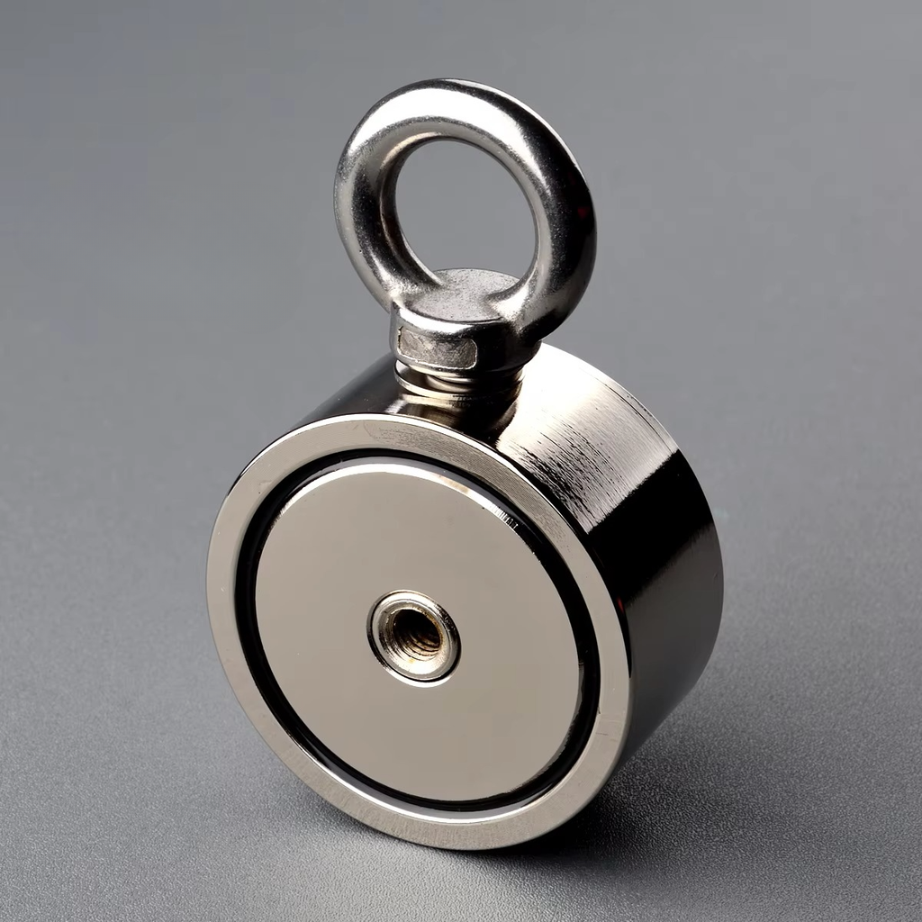 Dual Strength Fishing Magnet Kit – N52 Neodymium 80/120kg Force with 10m Rope