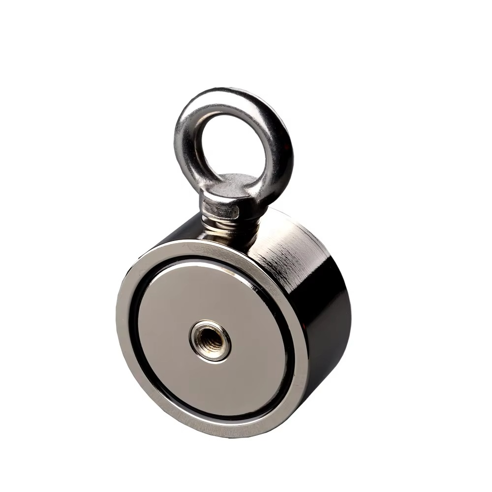 Dual Strength Fishing Magnet Kit – N52 Neodymium 80/120kg Force with 10m Rope