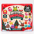 Dumplings Advent Calendar with 24 Squishy Figures