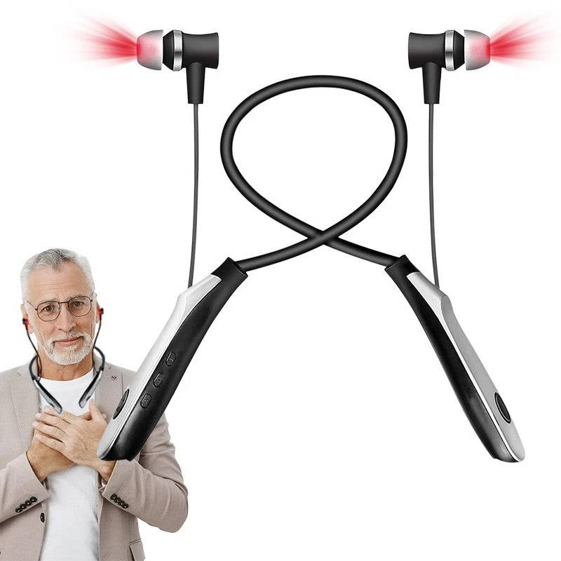 Ear Red Light Therapy Device, 650nm Wearable Tinnitus Comfort